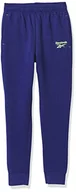 Spodnie i spodenki dla chłopców - Reebok Reebok Spodnie chłopięce Pantalon Lit Intl niebieski niebieski morski 40 9042 - miniaturka - grafika 1