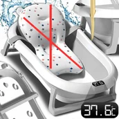 Wanienki dla dzieci - Wanienka składana z termometrem - miniaturka - grafika 1