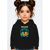 Bluzy dla dziewczynek - BLUZA DZIECIĘCA Z KAPTUREM 99 NOCY W LESIE ROBLOX 134-140 PREZENT - miniaturka - grafika 1