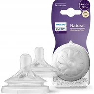 Smoczki do butelek - AVENT Smoczek Natural Response 2szt. 0+m 962/02 - miniaturka - grafika 1