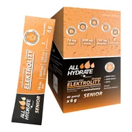 Układ pokarmowy - Allhydrate Elektrolity stick senior orange 6g x 40 sasz. - miniaturka - grafika 1