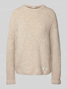 Sweter o kroju relaxed fit z dodatkiem wełny model ‘Larisa’ - Swetry damskie - miniaturka - grafika 1