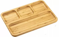 Miski i półmiski - WILMAX Talerz z sekcjami 33x23cm połmisek bambus  WL-771222/A - miniaturka - grafika 1