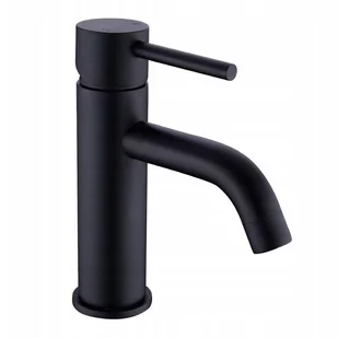 Rea Bateria umywalkowa Graf Black niska B0173 - Baterie umywalkowe - miniaturka - grafika 1