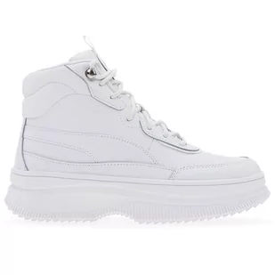 Buty Puma Mayra 39231601 - białe - Buty sportowe damskie - miniaturka - grafika 1