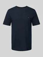 Koszulki męskie - T-shirt o kroju regular fit z czystej bawełny - miniaturka - grafika 1