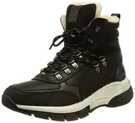 Moda i Uroda OUTLET - MUSTANG Damskie sztyblety 1367-602, czarny - czarny - 36 EU - miniaturka - grafika 1