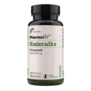 Pharmovit Kozieradka Fenugreek 90 Kaps /400 mg - Suplementy diety - miniaturka - grafika 1