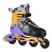 Rolki - Łyżworolki NILS EXTREME Twist NA13810 ( 35-38) Żółty - miniaturka - grafika 1