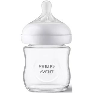 Avent Philips Butelka szklana Natural Response 125ml - Butelki dla niemowląt - miniaturka - grafika 1