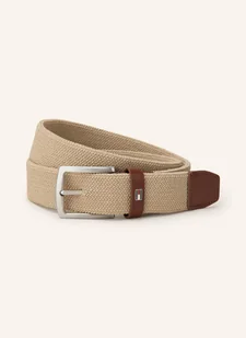 Tommy Hilfiger Pasek Denton beige - Paski - miniaturka - grafika 1
