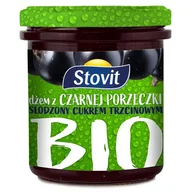 Dżem - Dżem Czarna Porzeczka Stovit Bio, 200g - miniaturka - grafika 1