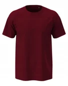 Koszulki męskie - Koszulka męska T-shirt męski Stedman Comfort-T Bordeaux DUŻY ROZMIAR 5XL - miniaturka - grafika 1