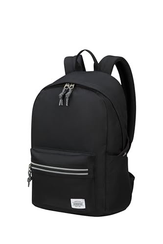 American Tourister Brightup plecaki uniseks, czarny (czarny), Umhängetasche 24 cm, Modne kieszenie na biodrach