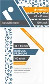 Akcesoria do gier planszowych - Rebel Koszulki Mini USA Premium 43x65 (100szt) (231975) - miniaturka - grafika 1