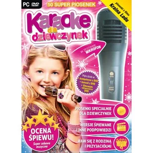 AVALON -ZEST KARAOKE PC/DVD MIKR DLA DZIEWCZYNEK WB 50457-uniw - Instrumenty muzyczne dla dzieci - miniaturka - grafika 1