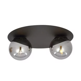 Emibig Solar lampa sufitowa 2-punktowa czarna/grafitowa 1128/2 1128/2 - Lampy sufitowe - miniaturka - grafika 1