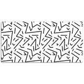 Podkładki na biurko - Podkładka mata ochrona biurka Styl Memphis 120x60cm, Dywanomat - miniaturka - grafika 1