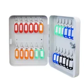 Szafki na klucze - Metalowa skrzynka na klucze, na 24 kluczy - miniaturka - grafika 1