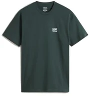 Koszulki męskie - t-shirt VANS LEFT CHEST LOGO II TEE Green Gables - miniaturka - grafika 1