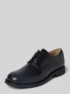 Półbuty męskie - Buty derby ze sznurowaniem - miniaturka - grafika 1
