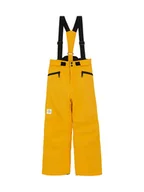 Spodnie narciarskie - Color Kids Spodnie narciarskie w kolorze żółtym - miniaturka - grafika 1