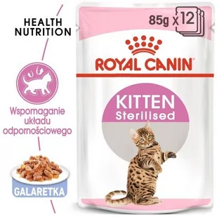 Royal Canin Kitten Sterilised w galaretce 85g ## CHARYTATYWNY SKLEP ## 100% ZYSKU SKLEPU NA POMOC PSIAKOM :) - Mokra karma dla kotów Royal Canin Kitten Sterilised w galaretce 85g ## CHARYTATYWNY SKLEP ## 100% ZYSKU SKLEPU NA POMOC PSIAKOM :) - Mokra karma dla kotów - miniaturka - grafika 1