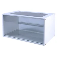 Klatki dla gryzoni - Skyline Szklane terrarium Marrakesh - Biały: dł. x szer. x wys.: 96 x 47 x 40 cm - miniaturka - grafika 1