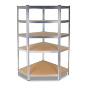 Szafy i regały magazynowe - TopeShop Regał metalowy, magazynowy, narożny, garażowy, 175 kg - miniaturka - grafika 1