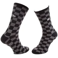 Skarpetki męskie - VANS Skarpety Wysokie Męskie Checkeboard Crew VN0A3H3OBA5 Black/Charco - miniaturka - grafika 1