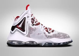 Nike Lebron 19 Sketch White Fire Red - Koszykówka - miniaturka - grafika 1