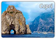 Magnesy - CAPRI - Faraglione di mezzo - Włochy - Magnes na lodówkę - miniaturka - grafika 1
