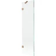 Parawany nawannowe - Mexen Lunar parawan nawannowy 1-skrzydłowy 50 x 150 cm, transparent, miedź szczotkowana - 897-050-000-65-00 - miniaturka - grafika 1