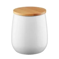 Pojemniki łazienkowe - Pojemnik na płatki kosmetyczne BEVERLY biały - miniaturka - grafika 1