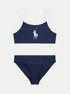 Stroje kąpielowe - Polo Ralph Lauren Strój kąpielowy 313964874001 Granatowy - miniaturka - grafika 1