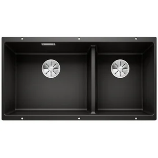 Blanco Komora SUBLINE 480/320-U Czarny lewa InFino 525993 - Zlewozmywaki - miniaturka - grafika 1