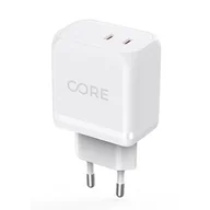 Ładowarki do telefonów - Ładowarka sieciowa FOREVER Core PD Smart 45W Biały - miniaturka - grafika 1