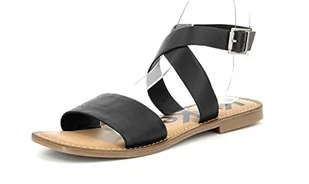 KICKERS GIMIK, Sandały damskie, czarne, 36 EU, czarny, 36 EU - Sandały damskie - miniaturka - grafika 1