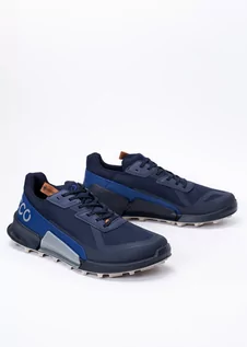 Buty trekkingowe męskie - Buty trekkingowe męskie granatowe ECCO BIOM 2.1 X CTRY M LOW GTX - grafika 1