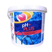 Akcesoria do basenów - Gamix Ph Plus 4Kg - Preparat Podnoszący Ph Wody W Basenie - miniaturka - grafika 1