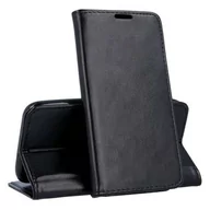 Portfele - Etui SAMSUNG GALAXY Samsung Galaxy S23 ULTRA Portfel z Klapką Skóra Ekologiczna Kabura Magnet Book czarne - miniaturka - grafika 1