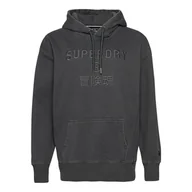 Bluzy damskie - Bluza damska Superdry Code CL Garment Dye Os Hood dresowa -M/L - miniaturka - grafika 1