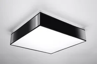 Lampy sufitowe - Sollux Lighting Plafon HORUS 55 czarny - miniaturka - grafika 1