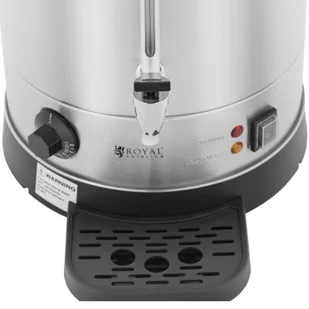 Warnik podgrzewacz do wody z podwójnymi ściankami i ociekaczem 13.5 L 2500 W srebrny - Inne urządzenia gastronomiczne - miniaturka - grafika 2