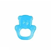 Gryzaki dla dzieci - BABYONO BABYONO Gryzak żelowy MIŚ niebieski 1013- 1 szt. - miniaturka - grafika 1