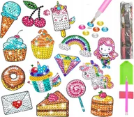 Zabawki kreatywne - HAFT DIAMENTOWY 5D Zestaw DZIECI Najklejki PUZZLE - miniaturka - grafika 1