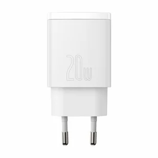 Baseus Ładowarka sieciowa CCXJ-B02 20W Biały - Ładowarki do telefonów - miniaturka - grafika 1