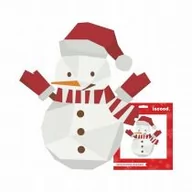 Zabawki kreatywne - Zestaw kreatywny Wyklejanka świąteczna Bałwan - miniaturka - grafika 1