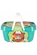 Zestaw kuchenny koszyk MEGA CREATIVE 532507 - Zabawy w naśladowanie dorosłych - miniaturka - grafika 1