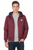 Kurtki męskie - Kurtka męska Element Dulcey zimowa puchowa bordowa-XS - miniaturka - grafika 1